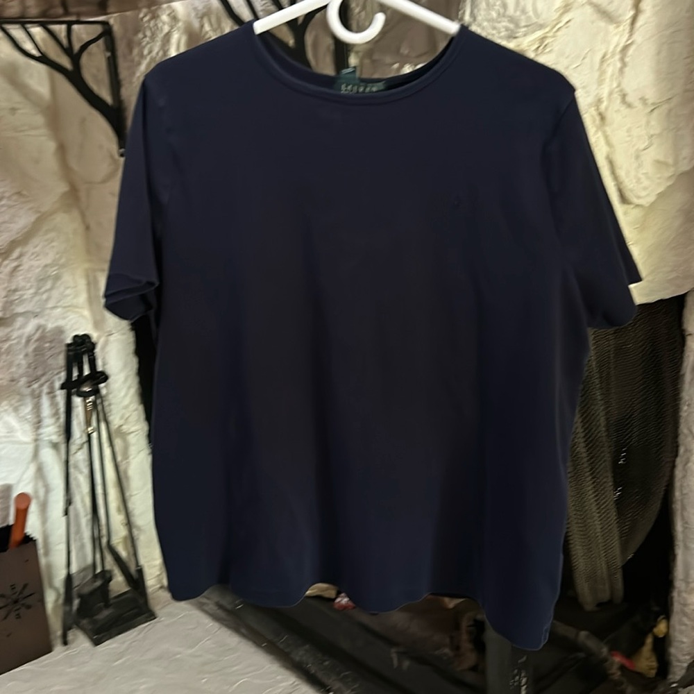 Navy Ralph Lauren tee, size 3X